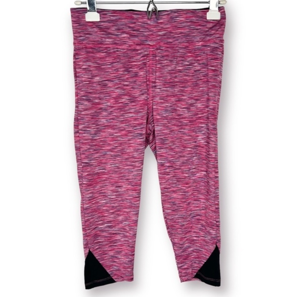 Beverly Hills Polo Club Womens Size Small Stretch Pink Capri Yoga Legging Pants